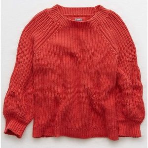 ✨2/$30✨ American Eagle Red Pullover Sweater